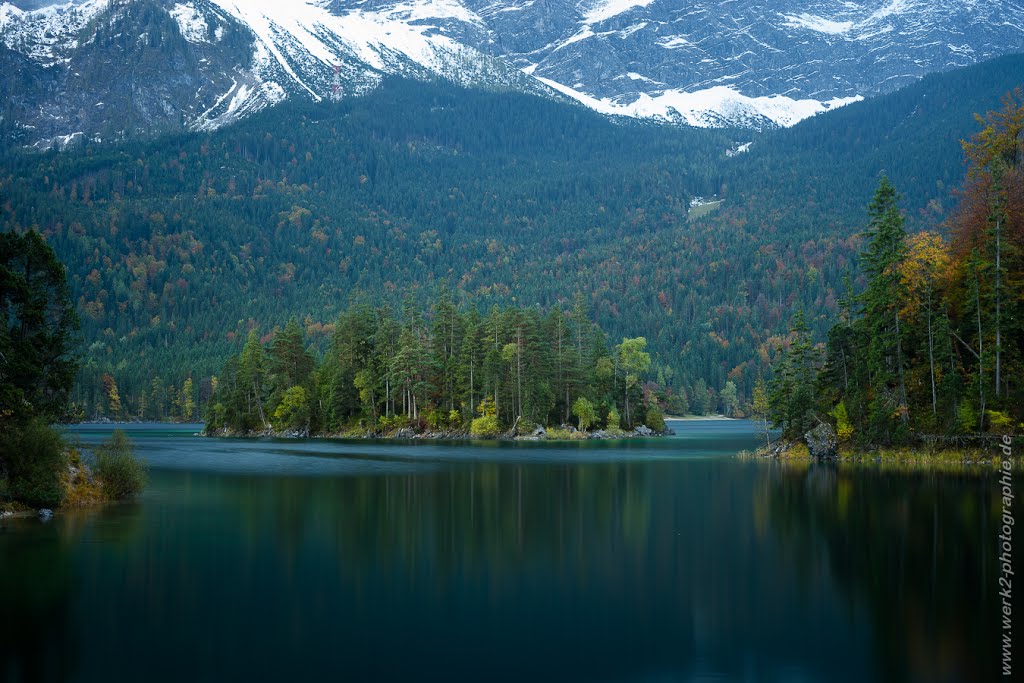 Sasseninsel - Eibsee, Herbst 2013 by werk.2