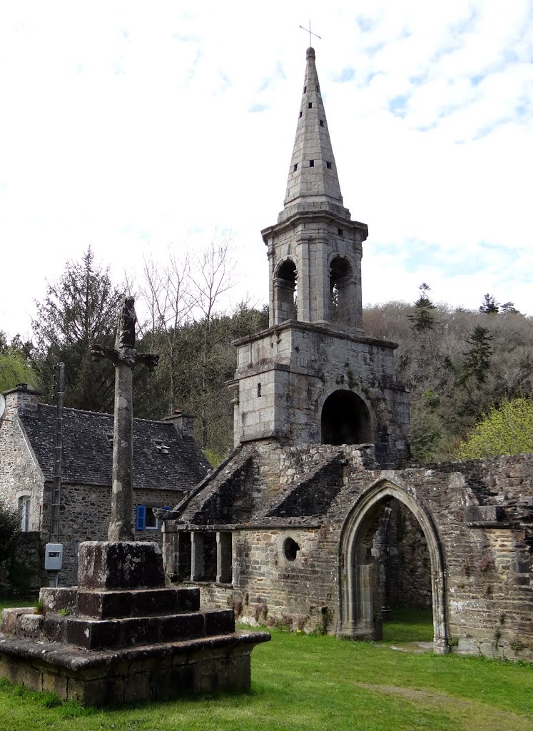 Restes(trés beaux) de l'église ND de Bon-Secours à Brézal by voigtlander,jp.pourcines