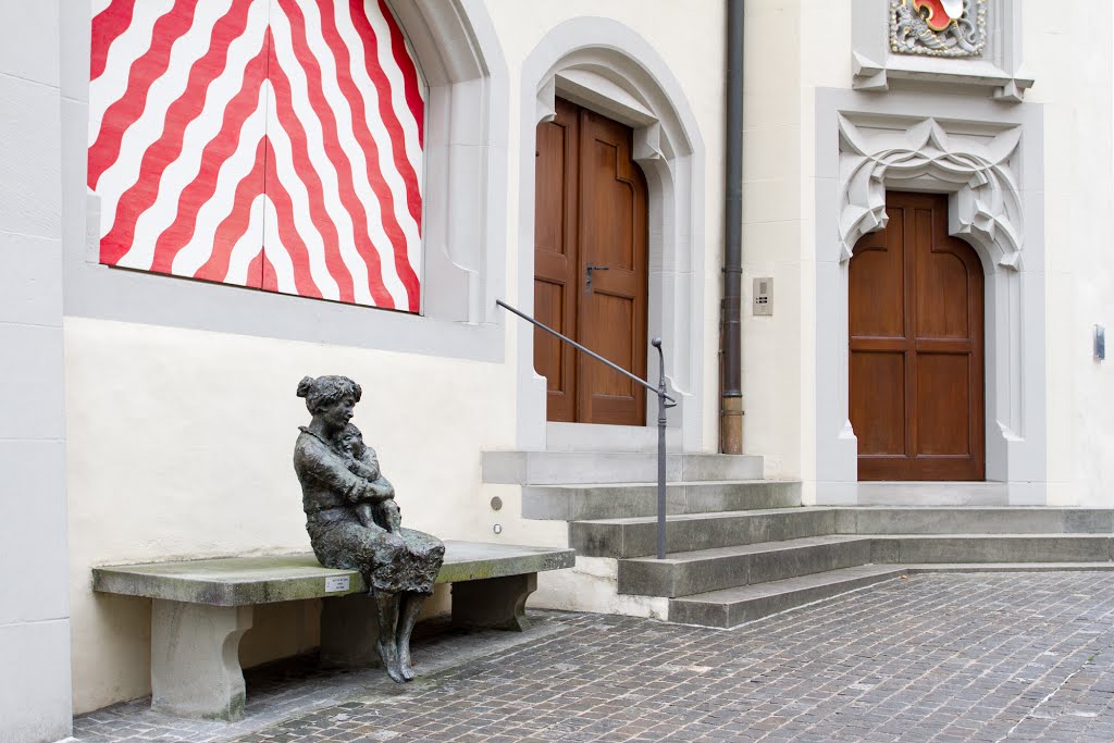 Skulptur von Brem beim Rathaus Sursee by PriSka