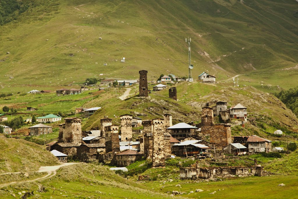 Ushguli 2400m., Georgia by David Guruli