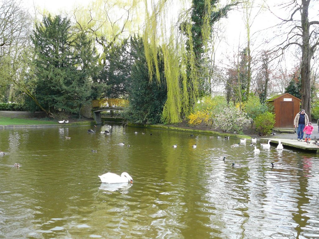 Park in Mons by Gancho Todorov