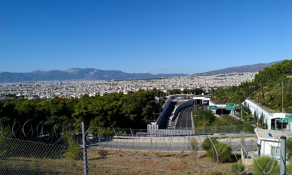 A walk to the mountain behind Agia Paraskevi by Che-Jen Wang