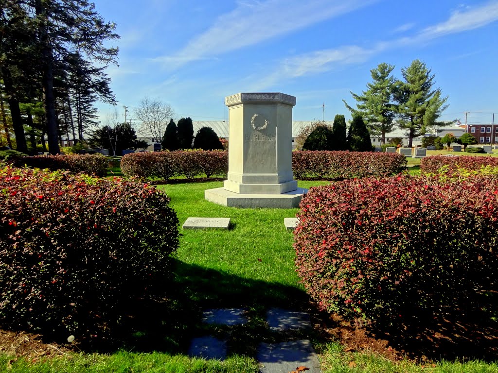 Edwin Chick Burleigh Memorial at the Forest Grove Cemetery by MementoMori