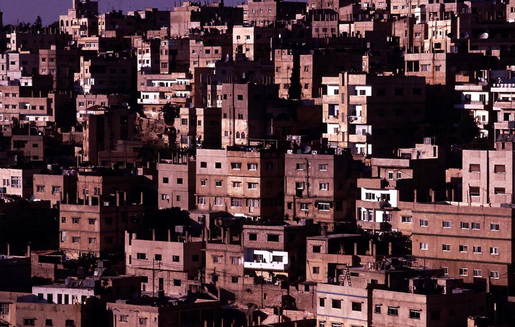 Amman Skyline by christopher vincent