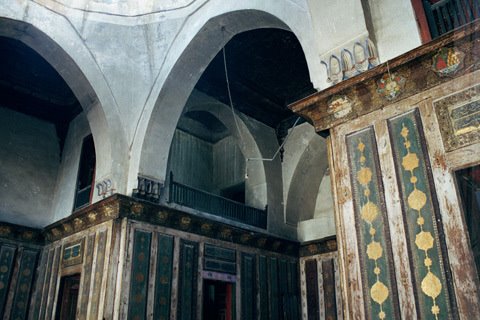 Beit ghazaleh, interior of the Qa'a (2001) by Brandhorst & Bremer