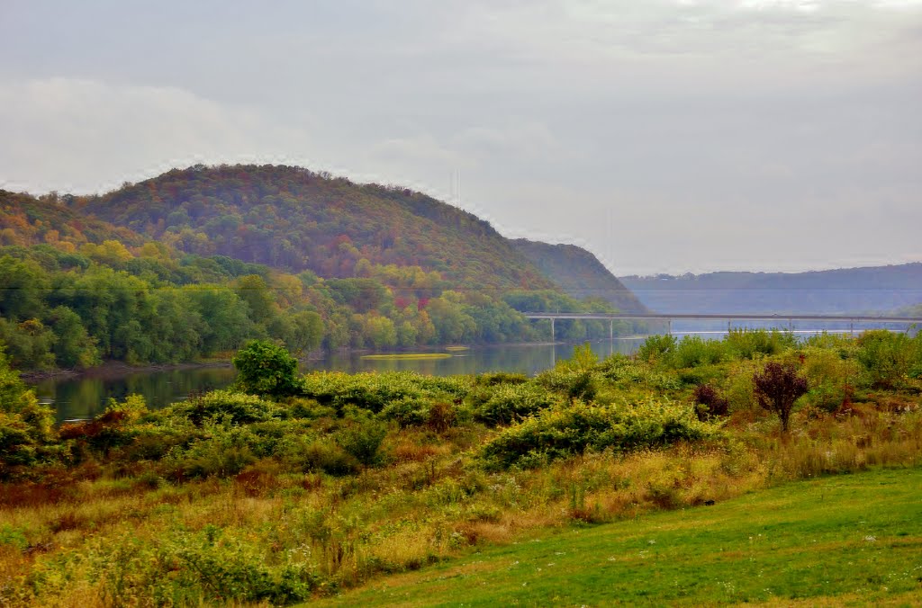 Bloomsburg, Pennsylvania during foliage season by Mariamichelle117