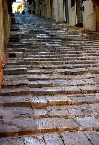 Street of Steps by Karl Borg