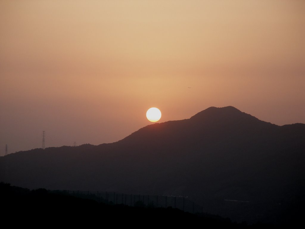 Sunset of Mt. Chungkye. by Byungchul, Min.