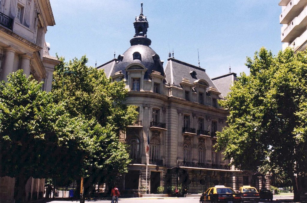 La Recoleta - Embajada de Francia (Palacio Ortiz-Basualdo) by Ed. Rodríguez Prati