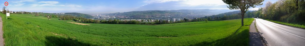 Panorama Neckarview, Esslingen and Untertürkheim, click for Original Size by fridtjof.stein