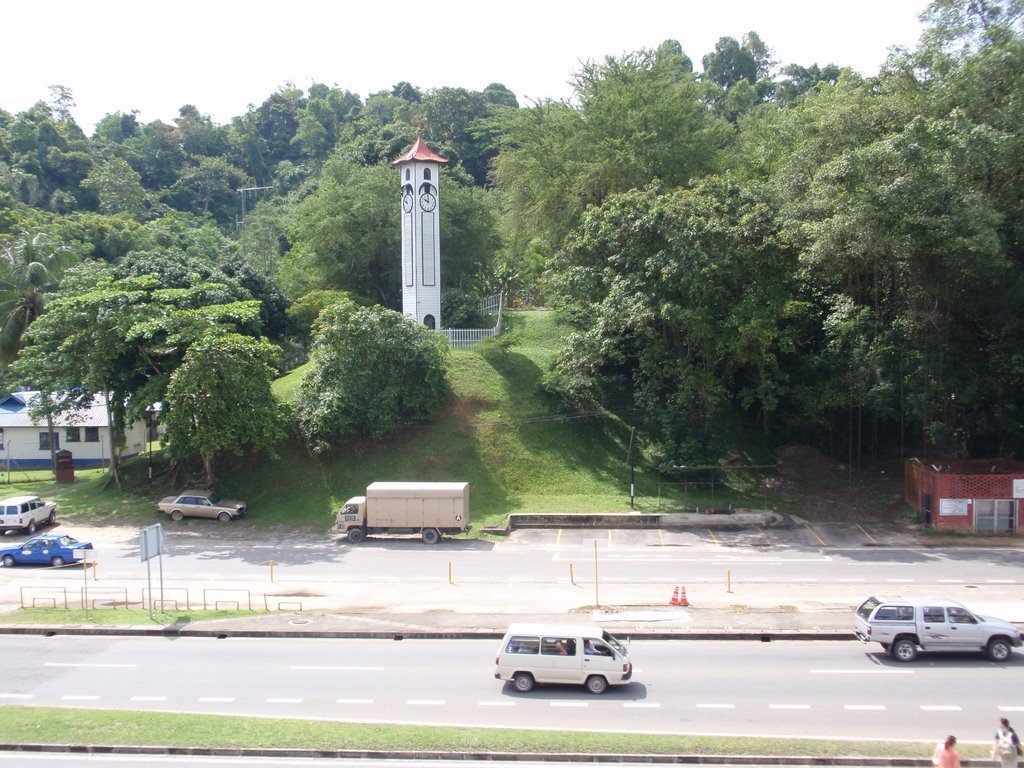 KK Bypass Road & Atkinson Clock Tower by kkboy