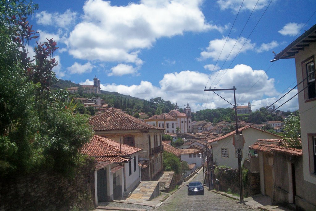 Cidade de Ourto Preto - MG - Brasil by Rubens Galvão