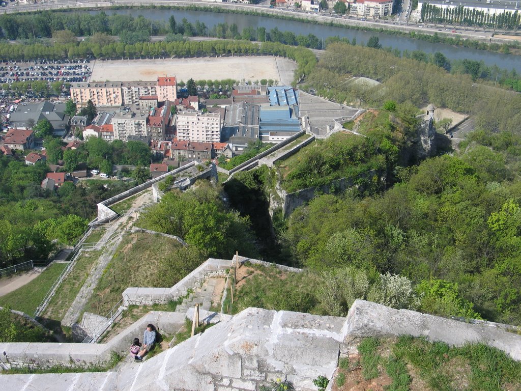 Bastille walls - Grenoble by leinaDoli by leinaDoli