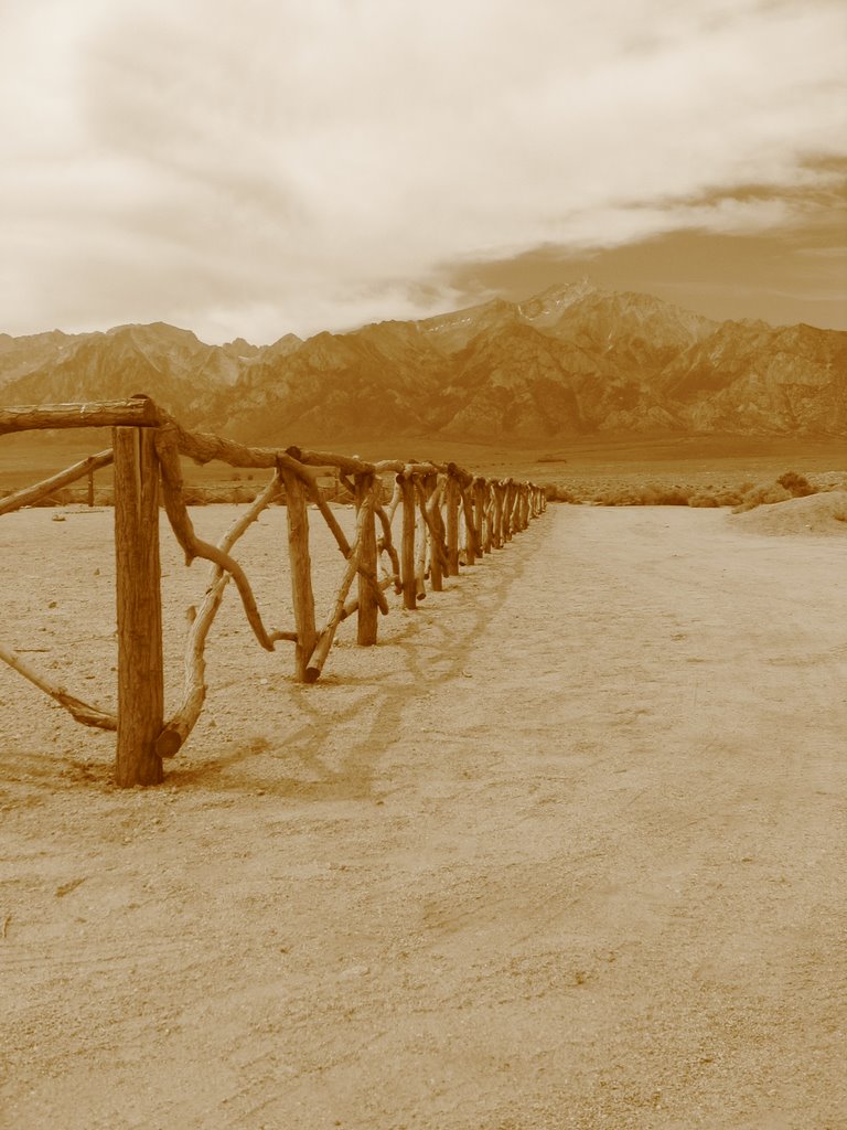 Mazanar Fence by jayandta