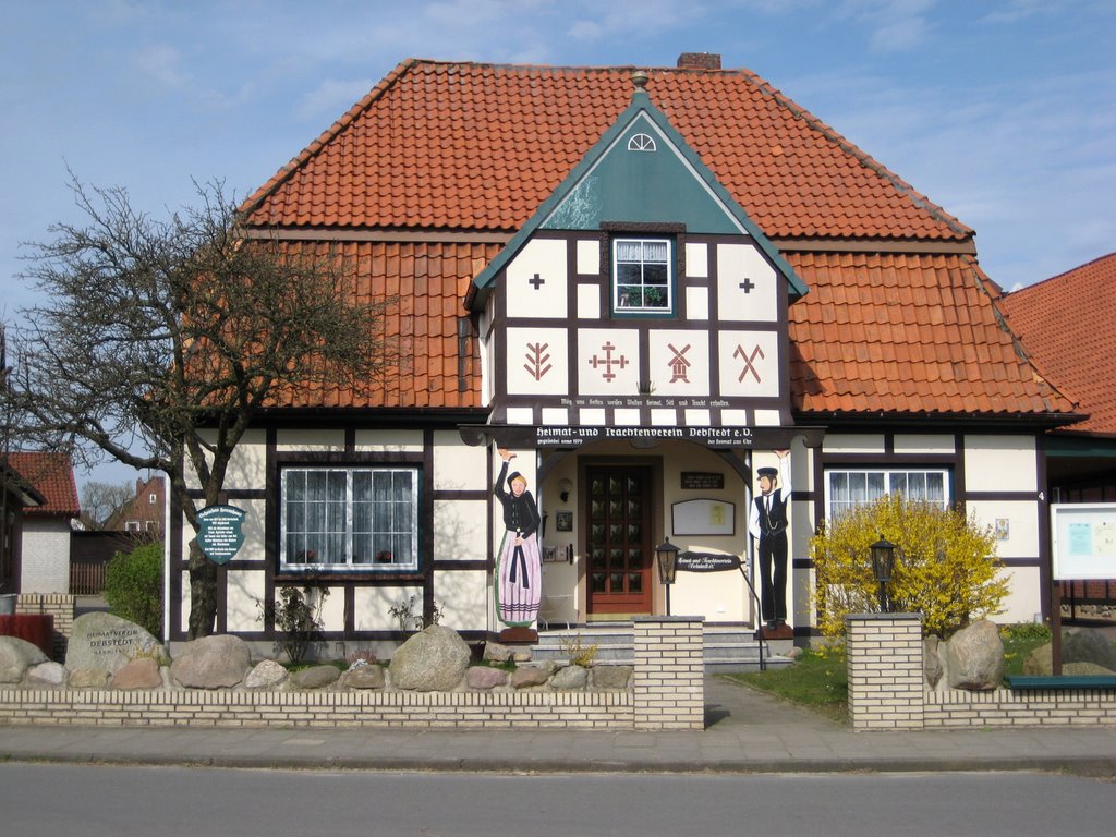 Debstedt - Kirchenstraße / Vereinshaus des Heimatvereines by Robert-68