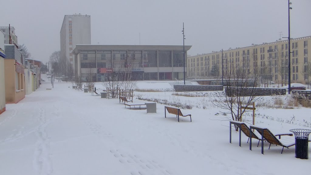 2012 - Neige à Allonnes by Mariaud Jacques