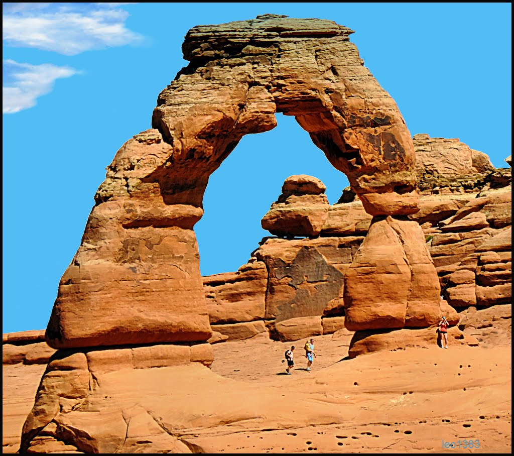 Delicate Arch the symbol of Utah ,Moab..© by leo1383 by leo1383