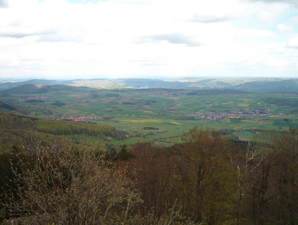 Meißner, Blick von der Kalbe Richtung Nord-Ost by he-wi