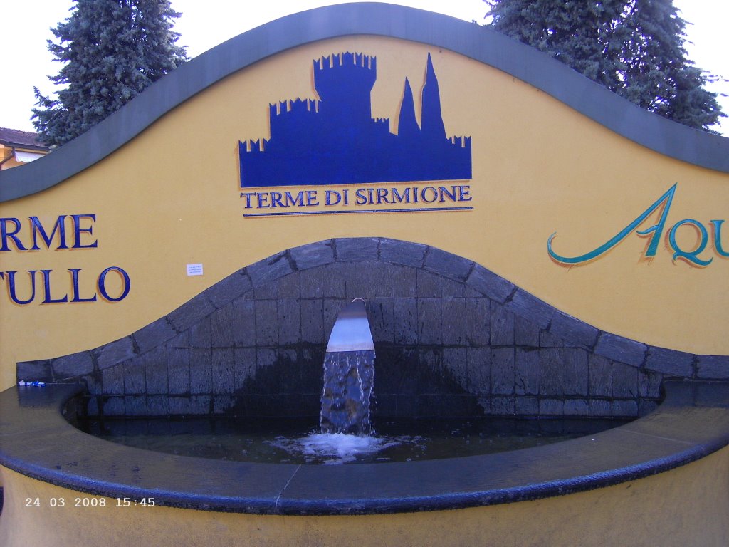 Therme von Sirmione by Wilfried Thomas