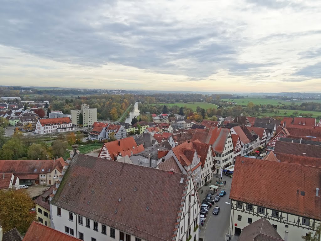 Riedlingen - Kirchturmblick Richtung Süden by hucky3010