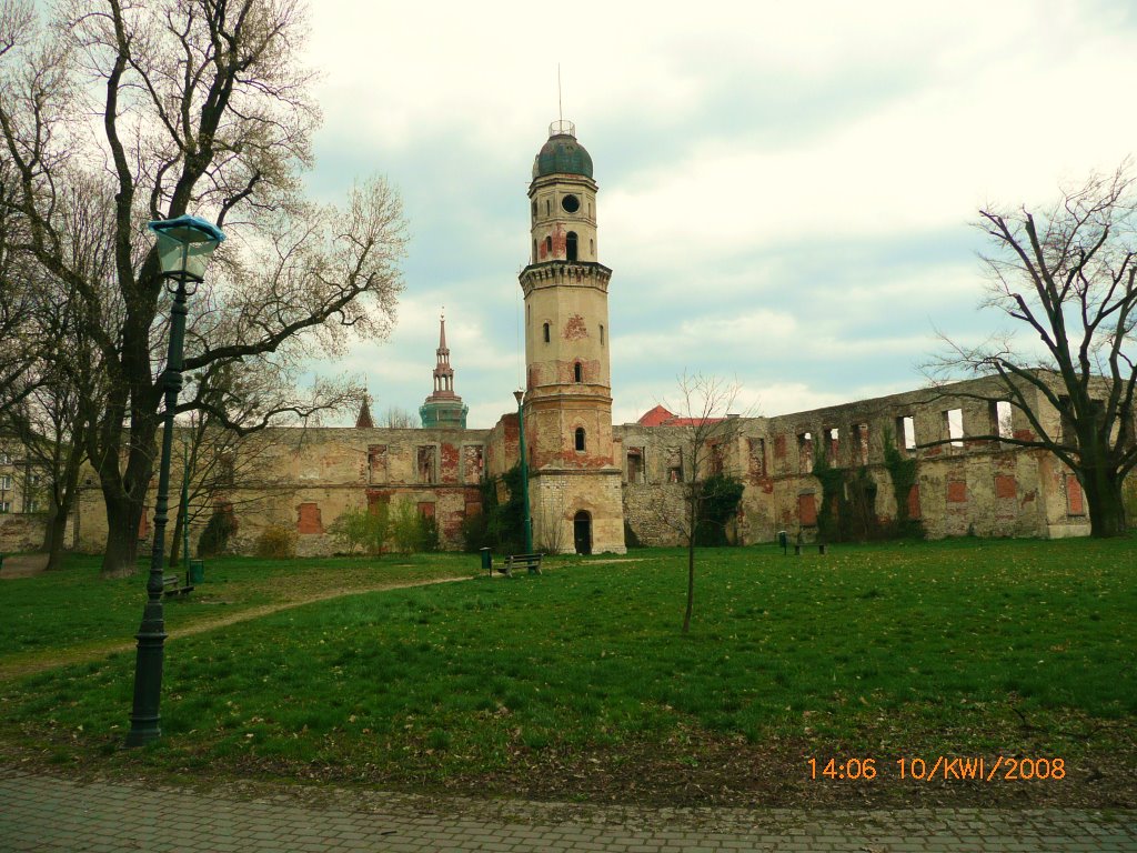 Ruiny pałacu w Strzelcach Opolskich by romstar