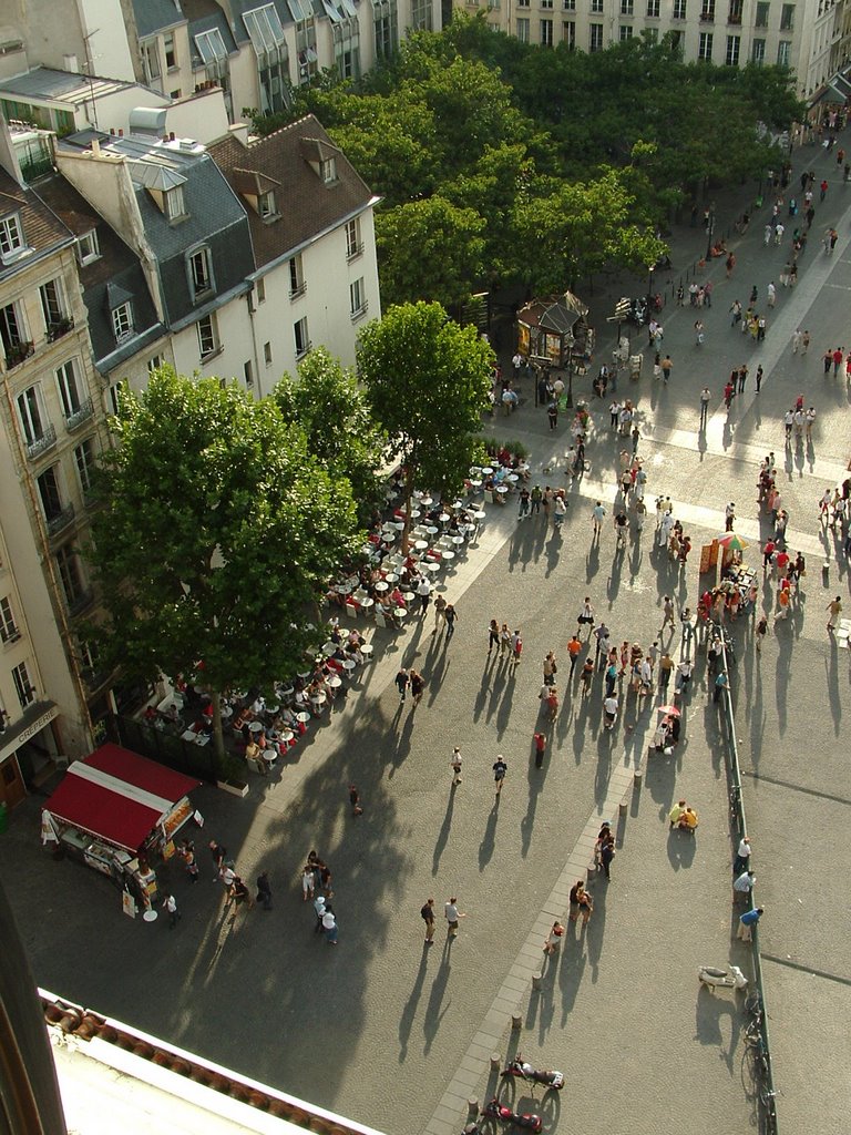 Place Pompidou, view from "Centre Pompidou" by Marco®