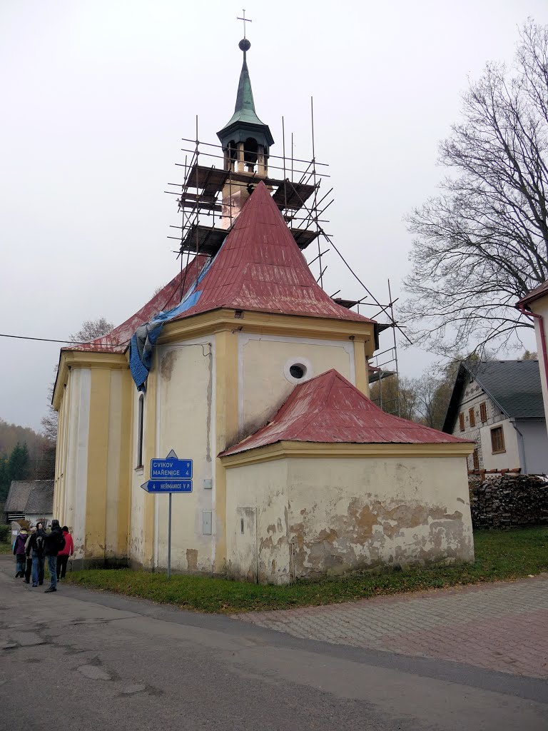 Kirche von Krompach Oktober 2013 by von-Biedenfeld