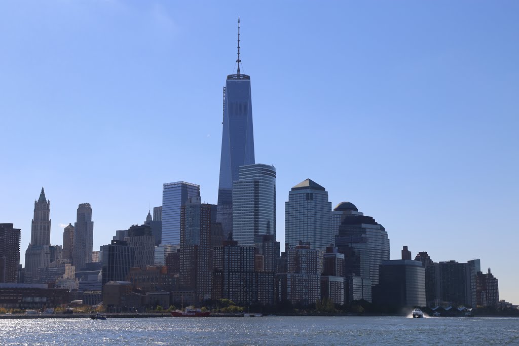 View from the Hudson River at Holland Tunnel, Manhattan, NYC by AGeraldo