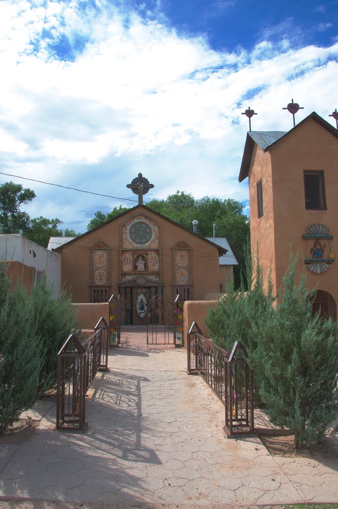 Santo Nino Church, Chimayo 7-13 by Brad Pettigrew