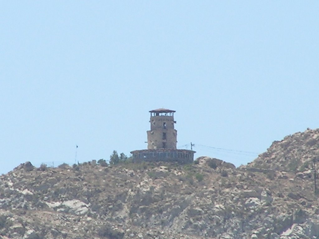 Desert View Tower seen from the Desert Floor by alanjames