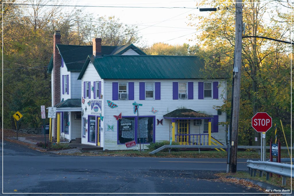 New Paltz - Colourful House & Bazaar by Michael Goggioli