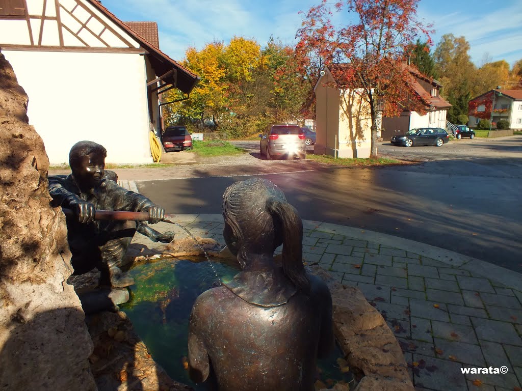 Urnau (i) – Gemeinde Deggenhausertal in Oberschwaben > Im Ort gesehen … Am Dorfbrunnen by warata