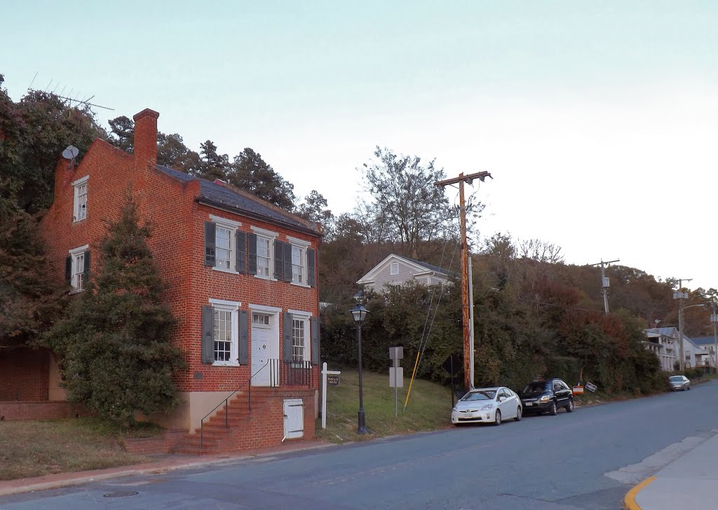 A Brick House, Scottsville, Albemarle County, VA by r.w.dawson