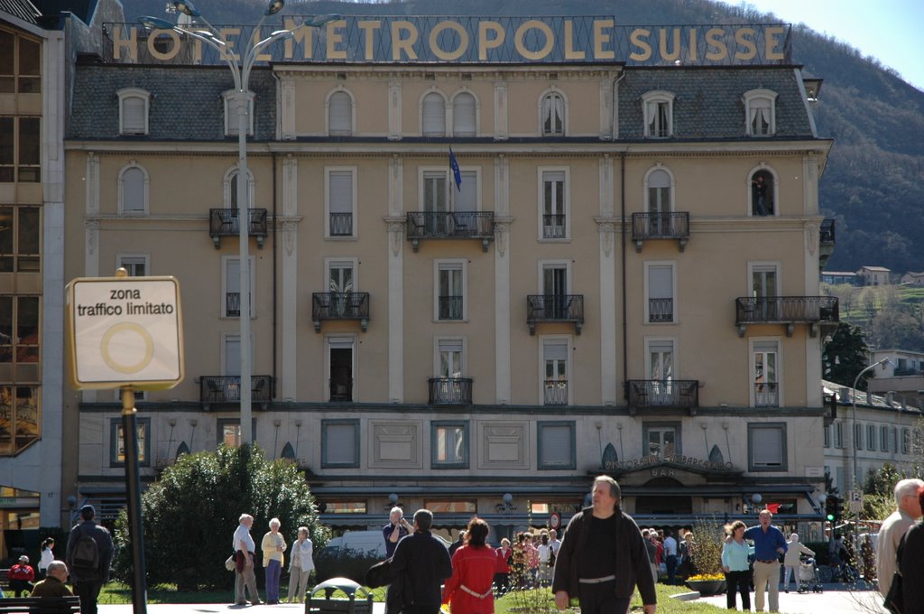 Hotel Metropole in Piazza Cavour by Matt Ranftl