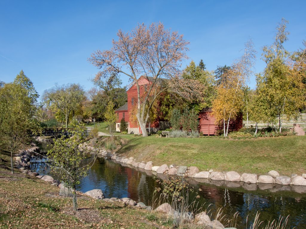 View from Kishwaukee Riverfront path by D200DX