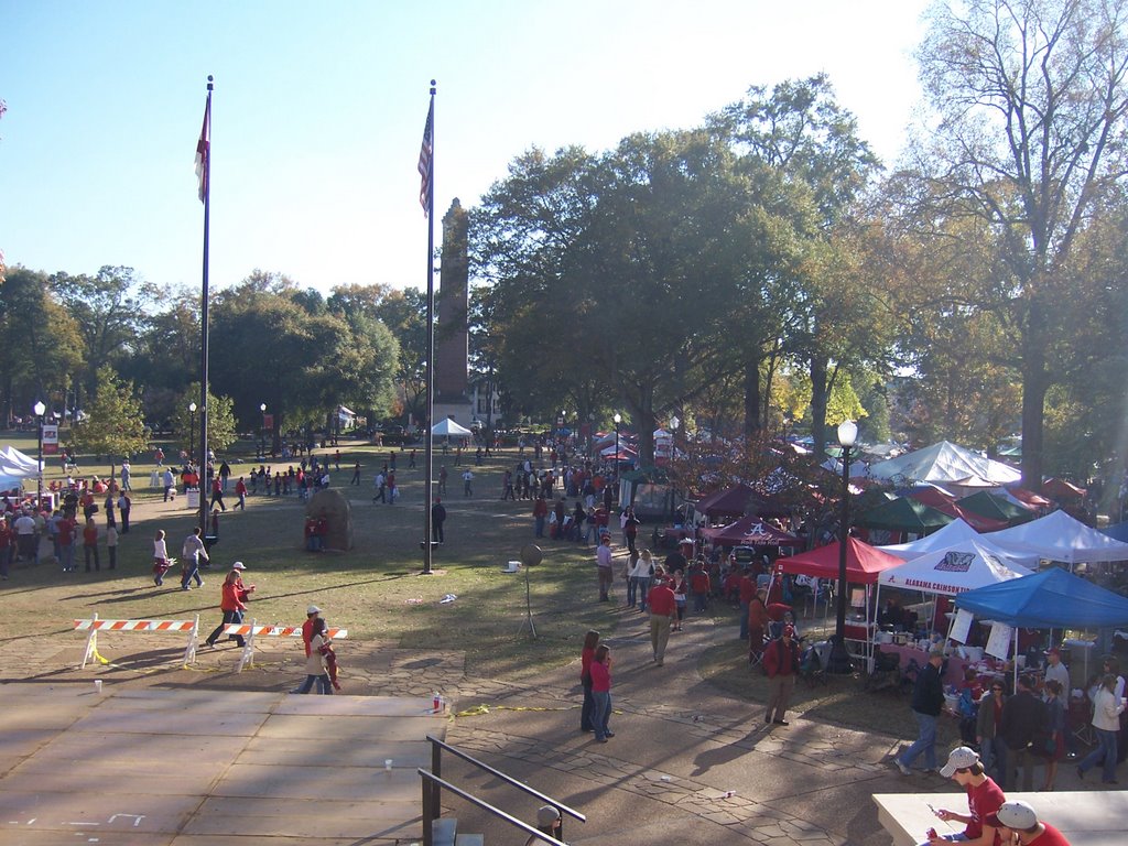 The Quad on Gameday by mpfarmer