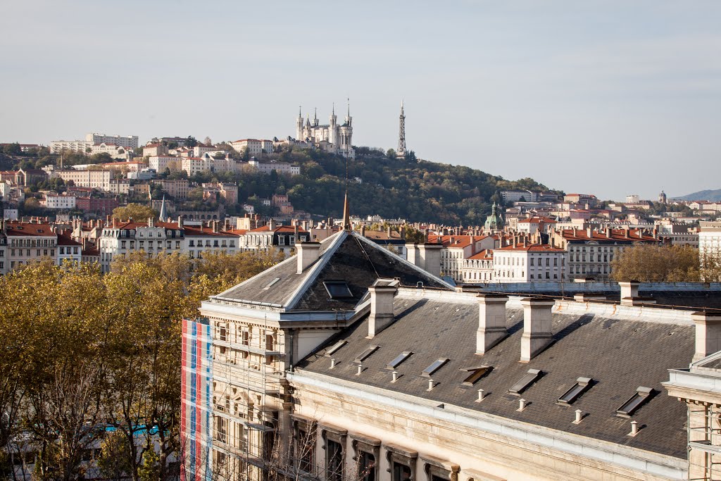 Université Lumière Lyon 2 depuis les terrasses by Marc LECOCQ