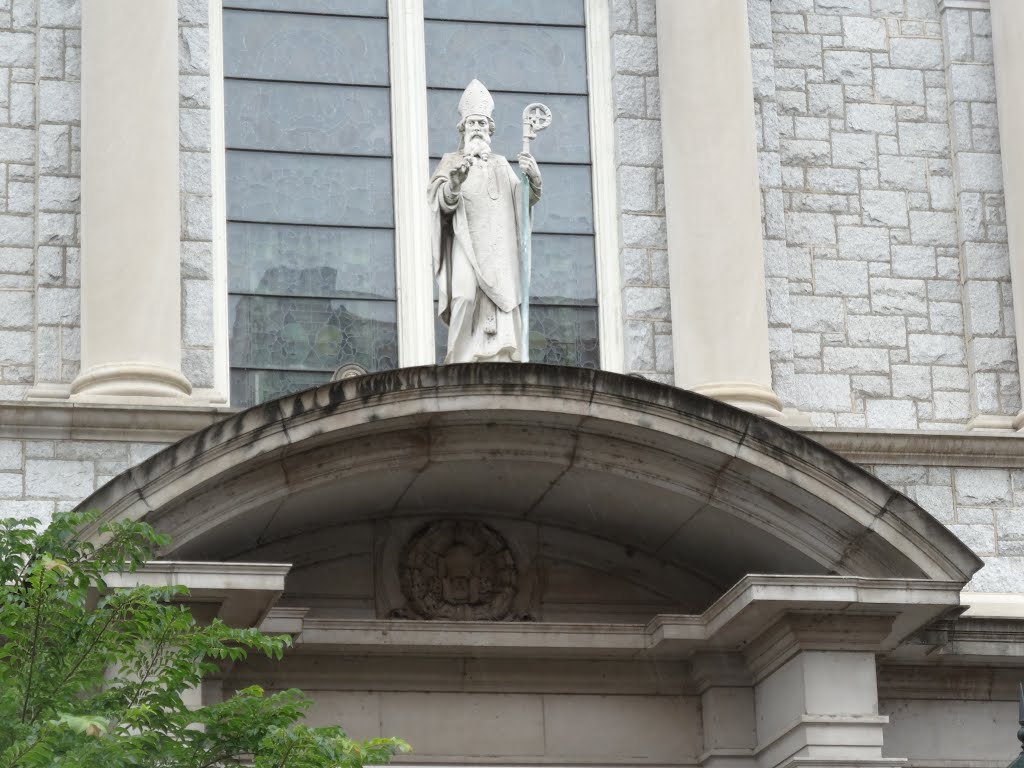 St Patrick Statue, Cathedral Parish of St Patrick, Harrisburg, PA by chfstew