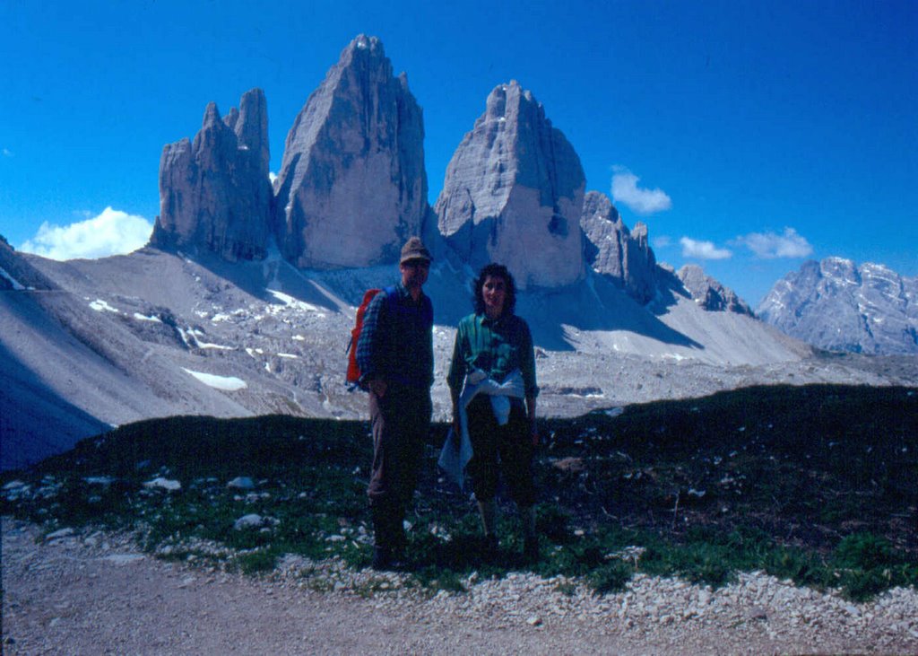 Dolomiti, le inconfondibili Tre Cime gruppo di Lavaredo, Veneto Italia. by Roberto Donà