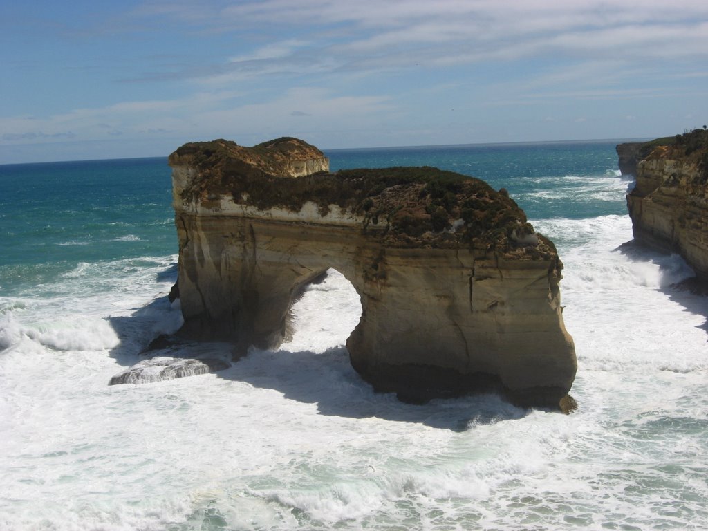 island archway, near loch ard gorge by tdrv22