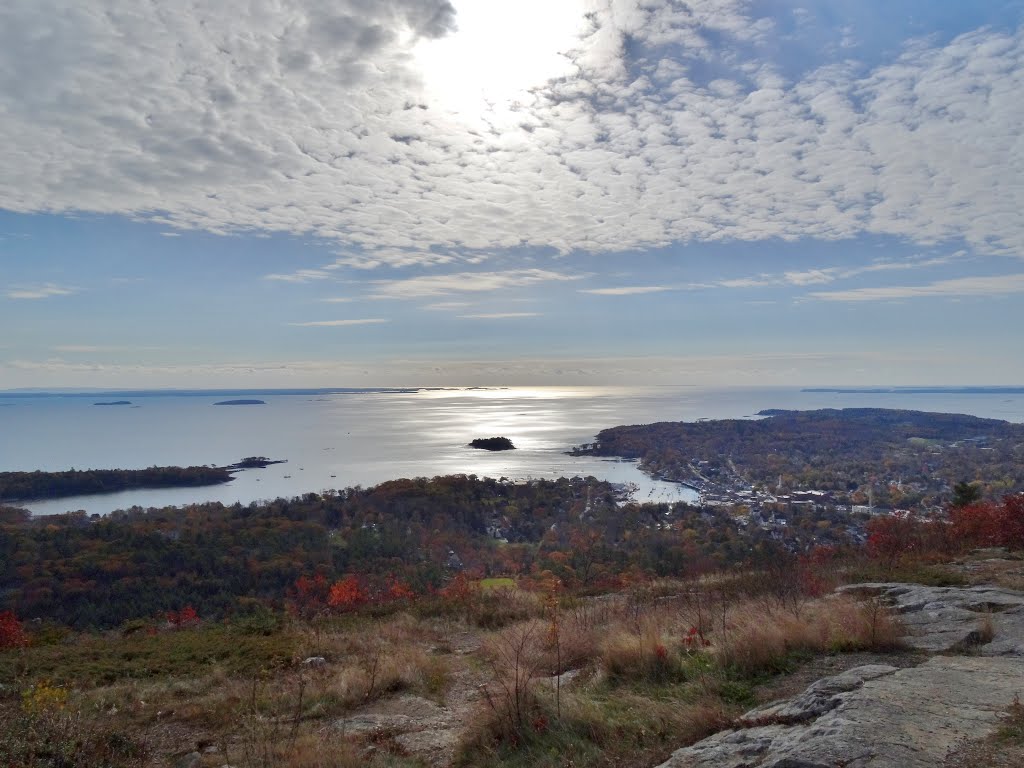 View from Mt. Battie, Camden Maine by Taoab