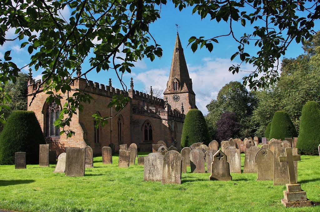 "St Anne's" baslow. peak district. sep 2012 by kinderbill