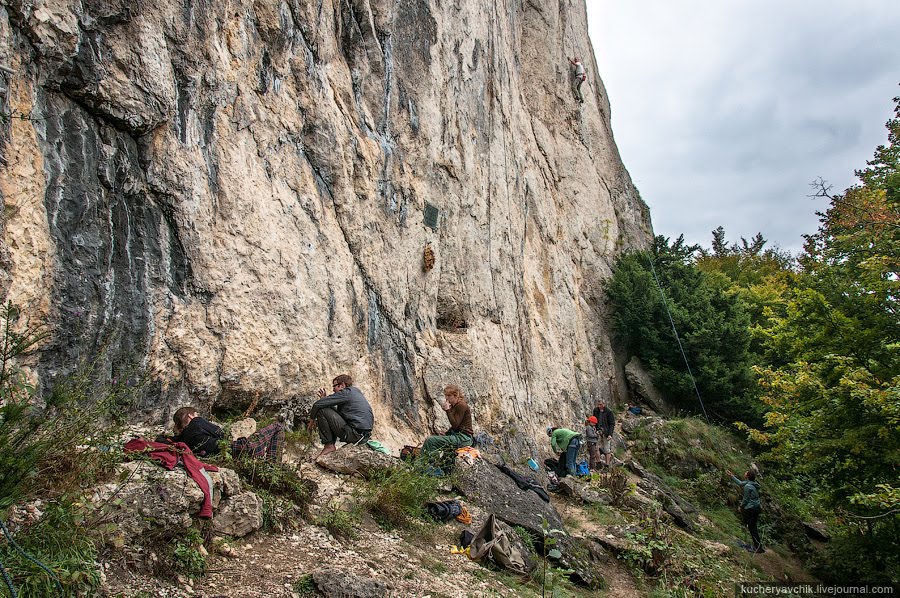 Klettern am Röthelfels in der Fränkischen Schweiz by missoni