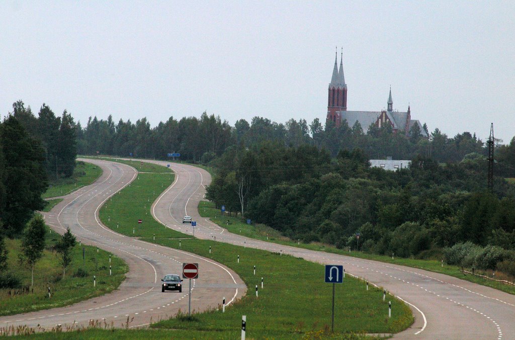 Ceļš uz Daugavpili (Highway to Daugavpils at 2006) by Maris Celmins