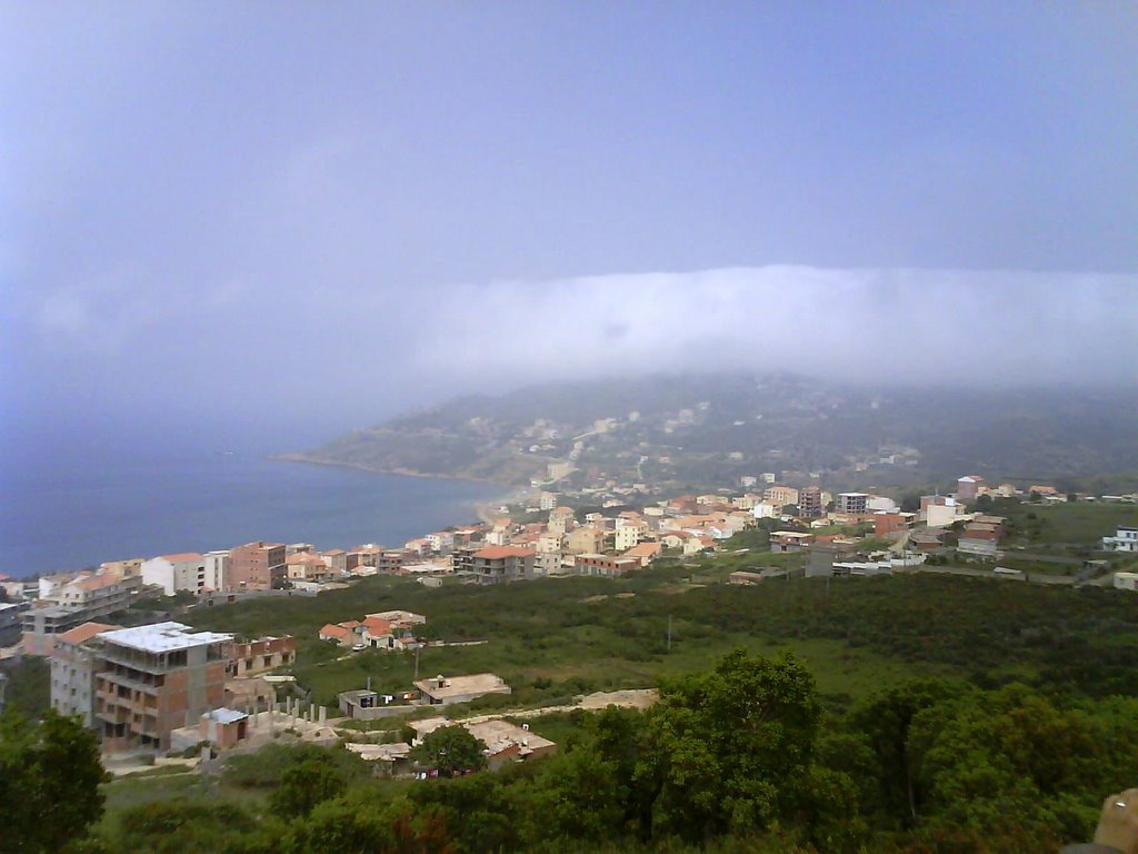 Vue sur tigzirt mont chorfa et virage by hadihadabi