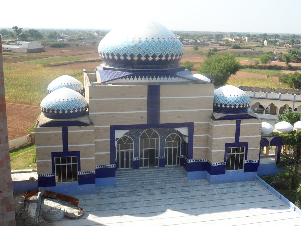 Mosque at KP Secondary School, Saigolabad, Chakwal by Minhajian