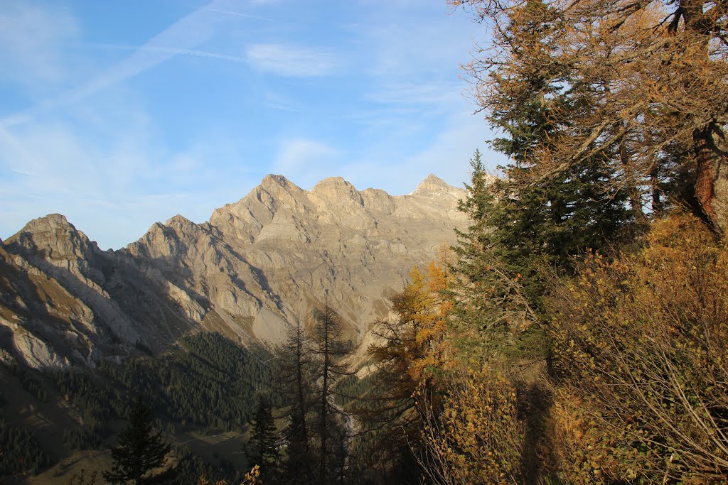 View on Les Diablerets from Roc du Châtelet by 6004592