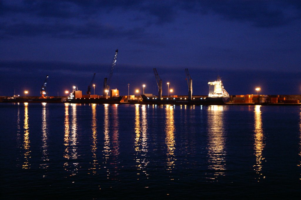 Harbour In The Dusk by Zbynda