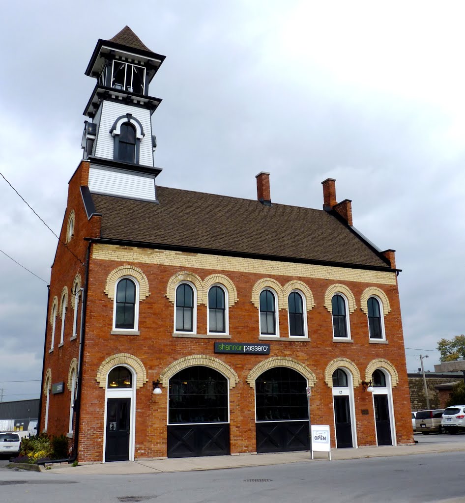 The Old Firehall, Built in 1878, now Shannon Passero Clothing Store, Thorold Canada by Joseph Hollick