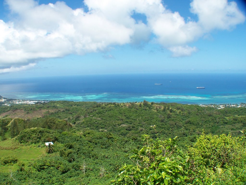 踏破潮山西部眺望 West View from Mt. Tagpochau by likai